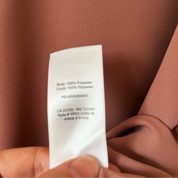 Aritzia Babaton everly camisole in rusty pink - Picture 6 of 6